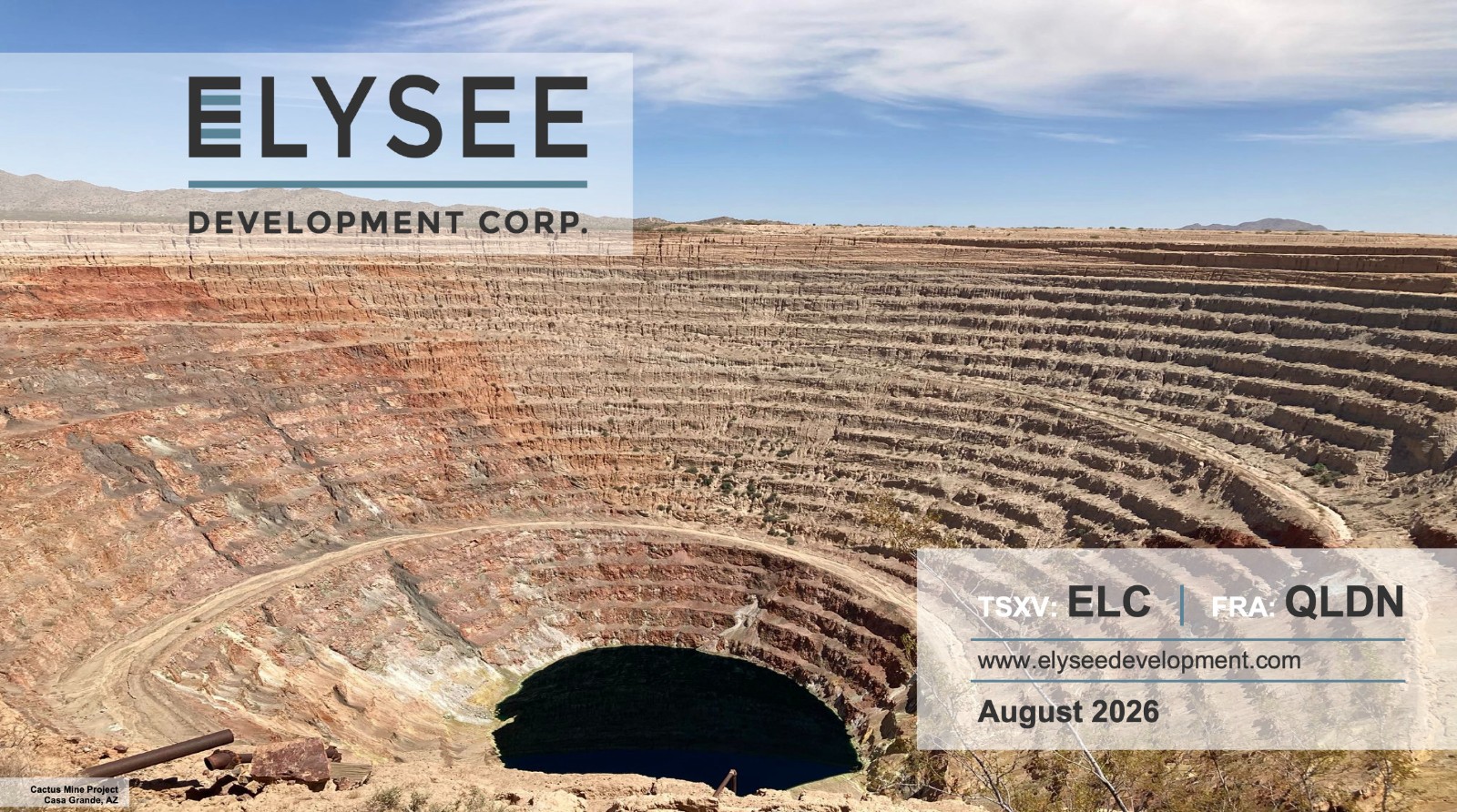 Corporate Presentation – August 2026
